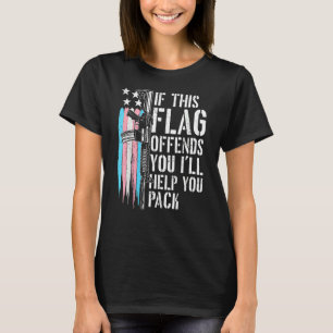 Transgender If This Flag Offends You Ar 15 Gun Rig T-Shirt