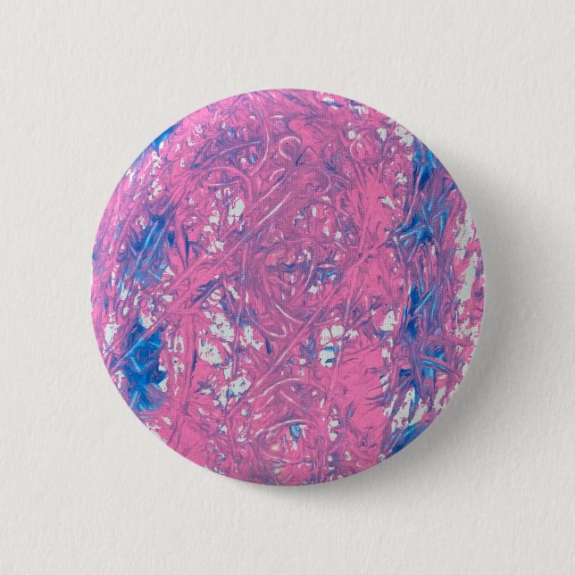 Transgender Marble Artwork 2 Inch Round Button (Front)