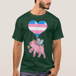 Transgender Pig Fairyseual IdentityNonbinary Love T-Shirt