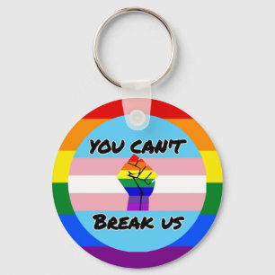 Transgender power keychain