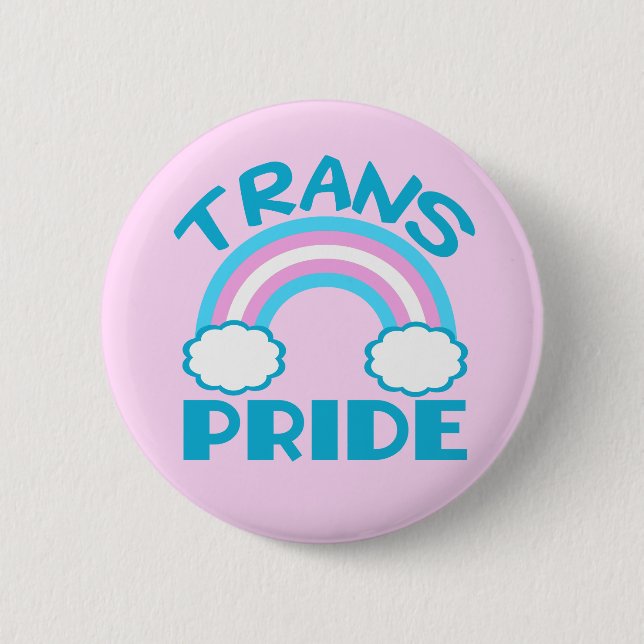 Transgender Pride 2 Inch Round Button (Front)
