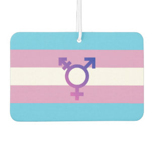 Transgender Pride and Symbol Air Freshener