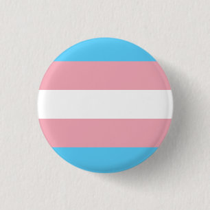 Transgender Pride Button/Pin 1 Inch Round Button