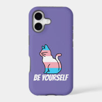 Transgender Pride Cat  - Be Yourself