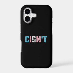 Transgender Pride Cisn't LGBTQ Trans Flag Funny