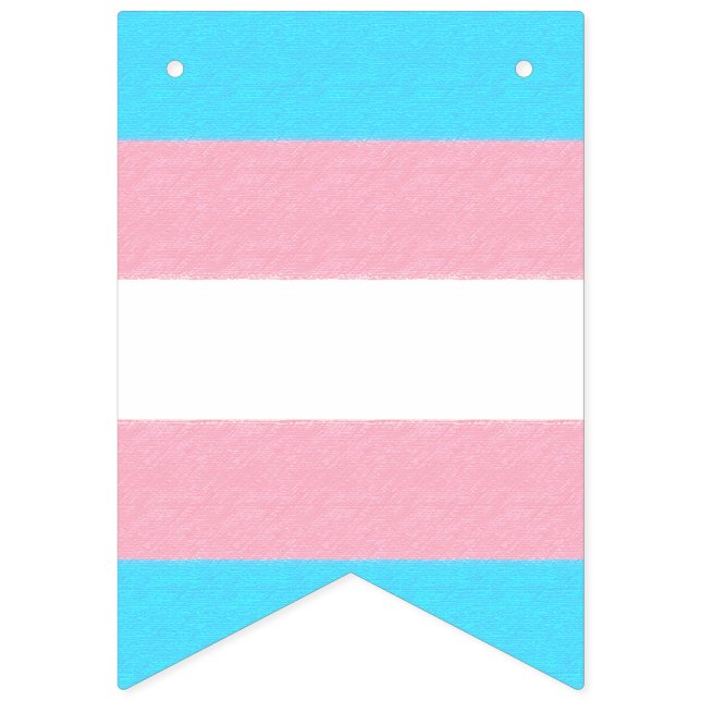 Transgender Pride Custom Bunting Flags (First Flag)