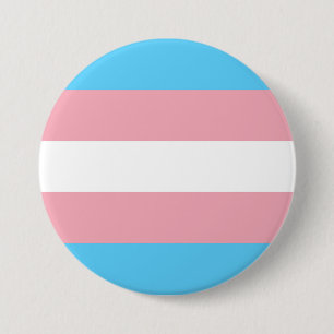Transgender Pride Flag 3 Inch Round Button