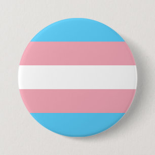 Transgender Pride Flag 3 Inch Round Button
