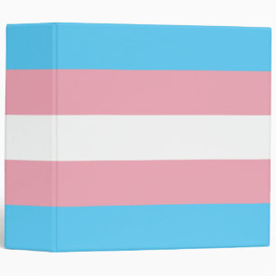 Transgender Pride Flag Binder