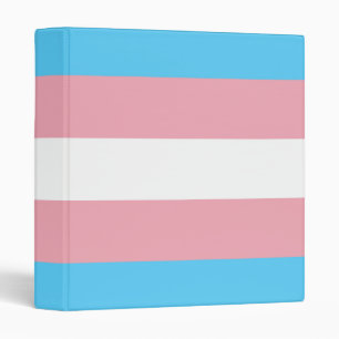 Transgender Pride Flag Binder