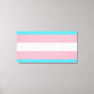 Transgender Pride Flag Canvas Print