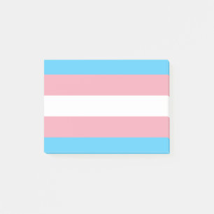 Transgender Pride Flag - LGBT Rainbow Post-it Notes