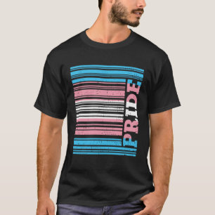 Transgender Pride Flag LGBT Trans Gay Les Bi Trans T-Shirt