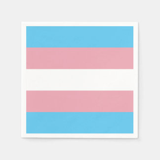 Transgender Pride Flag Napkin