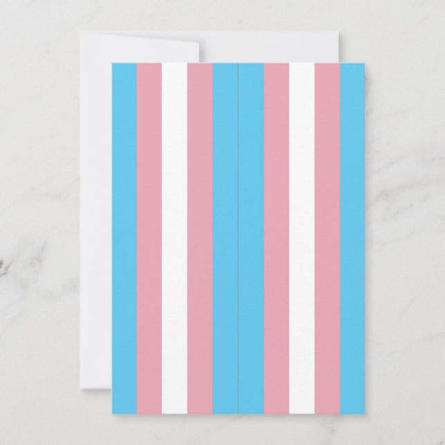 Transgender Pride Flag Pack of 2 Bookmarks (Front)