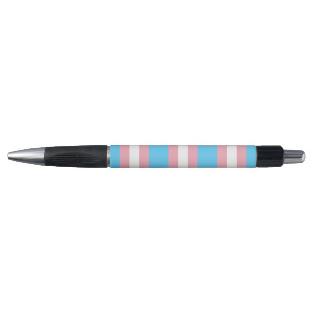 Transgender pride flag pen (Front)
