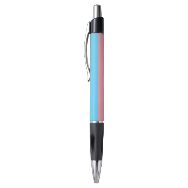 Transgender Pride Flag Pen (Top (Vertical))
