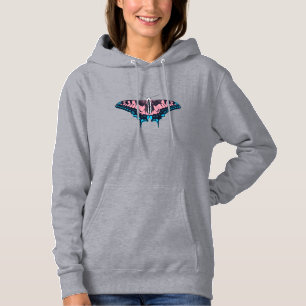 Transgender Pride Flag Swallowtail Butterfly Hoodie