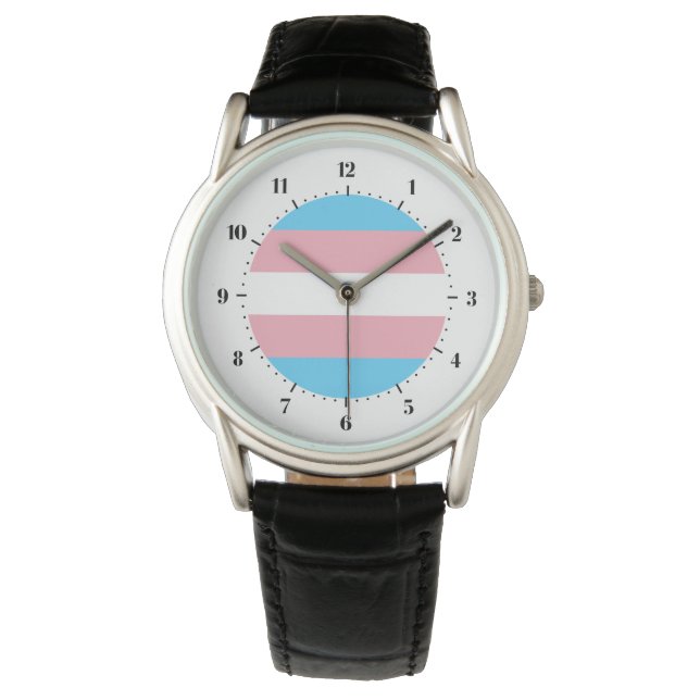 Transgender pride flag watch (Front)
