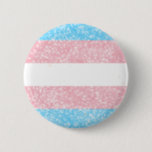 Transgender Pride Glitter  2 Inch Round Button<br><div class="desc">Sei es der Straßentag vom Christopher Street Day oder die beliebten Regenbogendesigns. Bei PridePlanet findest du eine einzigartige Kollektion mit moderne, coole und lustige LGBTQ Motive. Wir sind alles Menschen egal ob, bisexuell, schwul, lesbisch, trans, queer oder irgendetwas anderes. Eine tolle Geschenkidee für deinen schwulen besten Freund oder deine lesbische...</div>