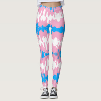 Transgender Pride LGBTQ Leggings