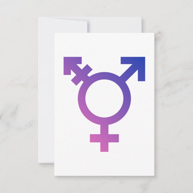 Transgender Symbol Logo (Front)