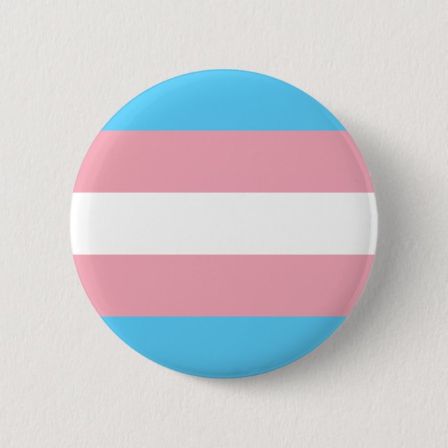 Transgender Trans Nonbinary Queer Pride Flag 2 Inch Round Button (Front)