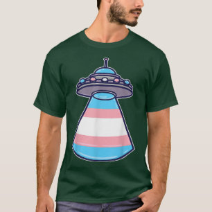 Transgender Ufo Trans Pride Space Pride Month T-Shirt
