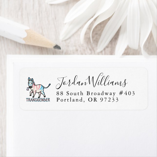 Transgenre Zebra (En situation)