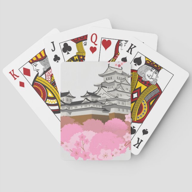 Transience Cherry Blossom Card for Games.🌸 (Back)