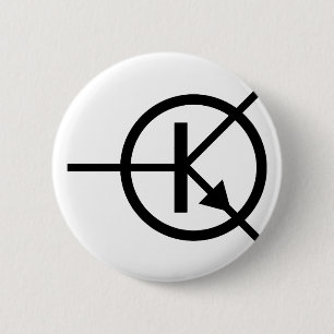 transistor electronics 2 inch round button
