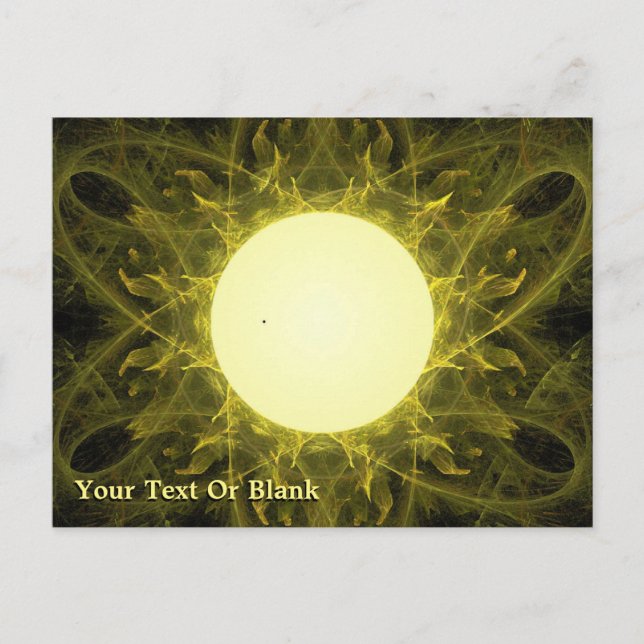 Transit of Mercury Postcard (Front)