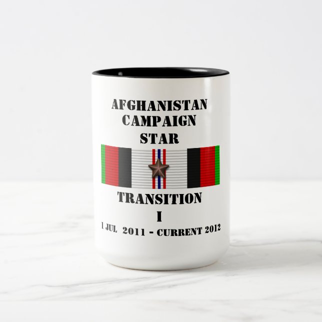 Transition I  / CAMPAIGN STAR Two-Tone Coffee Mug (Center)
