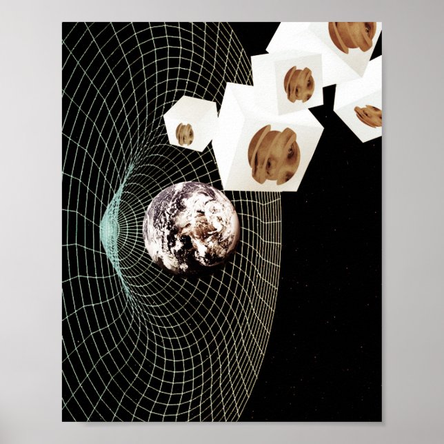 Transition to another dimension poster (Front)