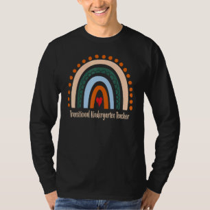 Transitional Kindergarten Teacher Rainbow Thank Yo T-Shirt