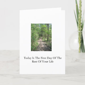 Transitions greeting Card
