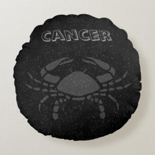 Translucent Cancer Round Pillow