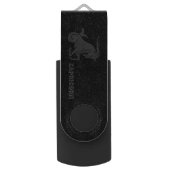 Translucent Capricorn USB Flash Drive (Front Vertical)
