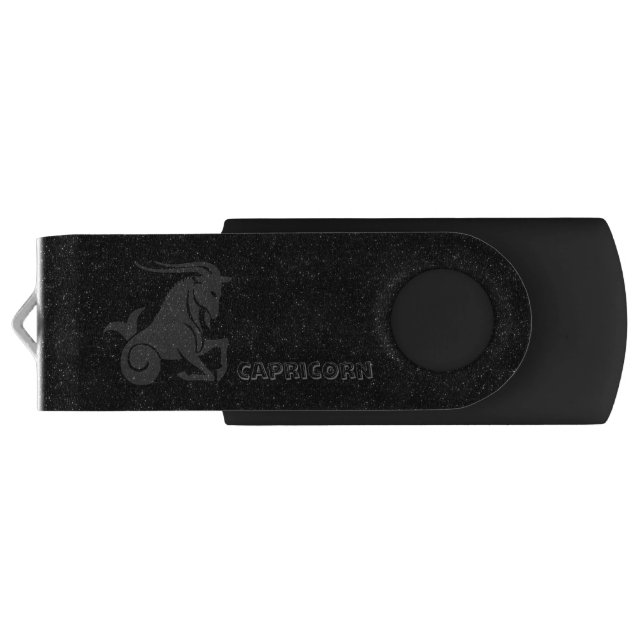 Translucent Capricorn USB Flash Drive (Back)