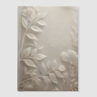 Translucent Paper Vellum Invitations
