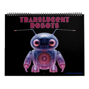 Translucent Robots Calendar