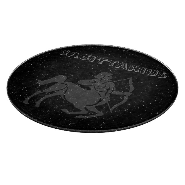 Translucent Sagittarius Cutting Board (Corner)