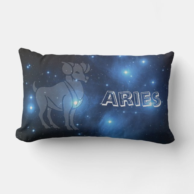 Transparent Aries Lumbar Pillow (Front)