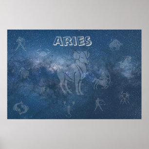 Transparent Aries Poster