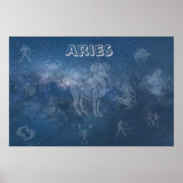 Transparent Aries Poster (Front)