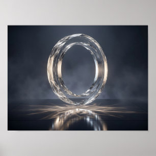 Transparent Crystal Halo Luxury Canvas Print