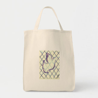 Transparent Dove Tote Bag