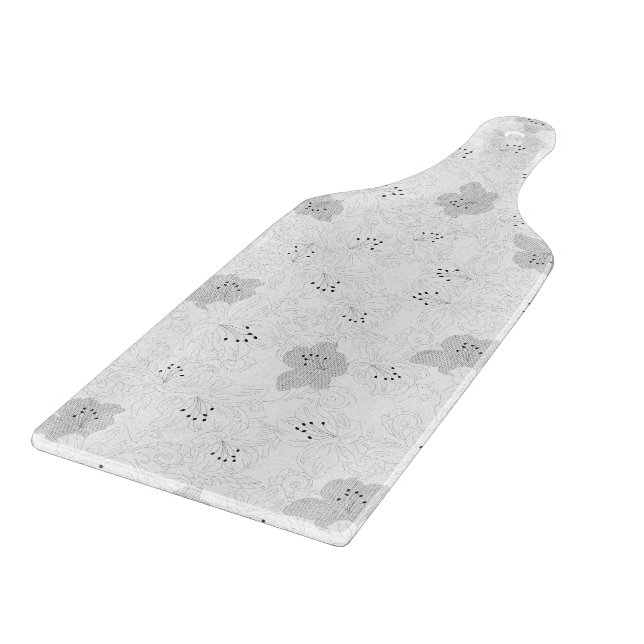 Transparent Grid Overlay – Editable PNG Texture Cutting Board (Corner)