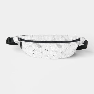 Transparent Grid Overlay – Editable PNG Texture Fanny Pack