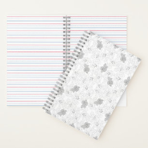 Transparent Grid Overlay – Editable PNG Texture Notebook